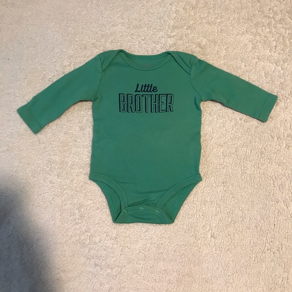 Little Brother Onesies (6months) - Picture 2 of 4